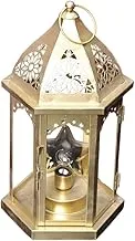 Iron ramadan lantern lumionous AL3534A GOLD (STAR)
