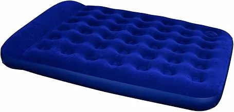 Bestway Easy Inflate Flocked Air Bed/Queen 203X152X22Cm -26-67226