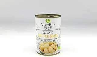 ViveBio Organic Butter Beans 400 g