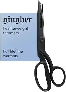 Gingher 8 Inch Featherweight Bent Handle Scissors
