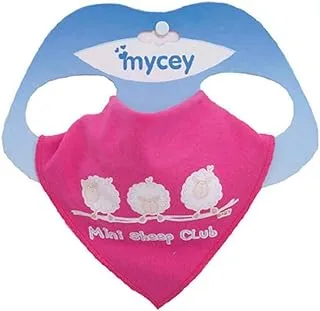 Mycey bandana bibs, mini sheeps, 1 of pack