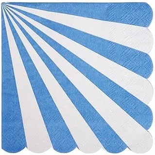 Blue Striped Small Napkin
