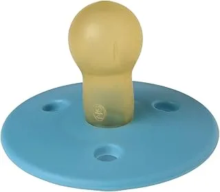 Mininor - Round Pacifier Latex 0M - Opal Lake