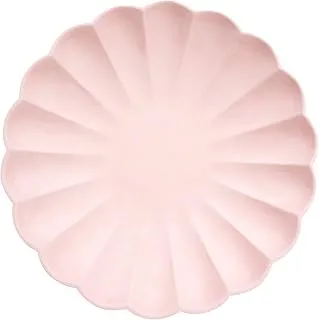 Meri Simply Eco Plates, 8 Pieces, Pink Small, 19 x 19cm, 192463