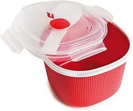 Snips Rice & Grain Cooker 2,7 L-000703-Red,Plastic