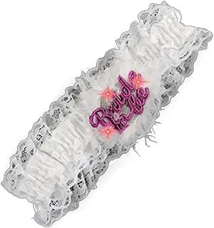 Alandra Novelty Products Bride to Be Garter, White/Pink