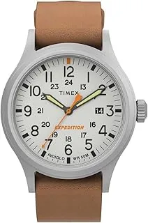 Timex Men's Expedition Sierra 40mm Quartz Watch, Tan/Natural, One Size