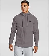 Under Armour mens Double Knit Full Zip Hoodie Zip Up Sweatshirt