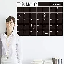 Chalkboard Office Wall Sticker - This Month