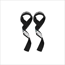 Weightlifting Straps Blck 56 * 3.8Cm Lp8092 @Fs