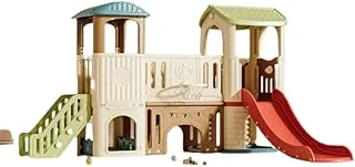 BABYLOVE LARGE GARDEN SLIDE WITH 2 COTTAGES AND A DRIVEWAY YELLOW 28-66-5030-56Y