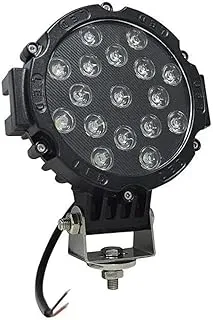 توبيز R 51W سبوت لايت LED ، مقاس 7 بوصة ، أسود