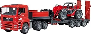 Bruder MAN TGA Oplegger met Manitou Telescooplader MLT 633