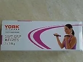 YORK FITNESS أوزان ناعمة قبضة 2 × 0.5 كجم