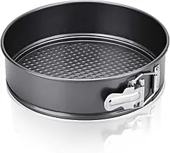 OX Springform Pan Round Free Base Cake Baking Pan High Quality Non-Stick | Cake Mold for Desserts and Cheesecake with Movable Base | Professional Cake Pan Multi Size (28 * 7cm)