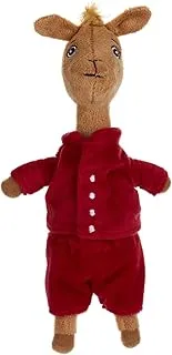 Llama Red Pajama Beanbag Stuffed Animal Plush Toy, 10?