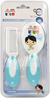 KiKo Baby Brush and Comb, Blue