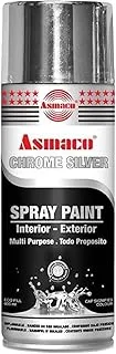 Asmaco spray paint chrome silver - silver glossy - 400ml