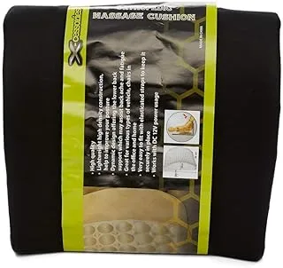 Xcessories Back Massage Cushion for Car - Black