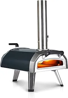فرن بيتزا أوني كودا 12 جرام متعدد الوقود وحجر البيتزا والخشب والغاز UU-P25100