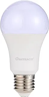 مصباح LED E27 بقدرة 12 وات من أوشتراكو، أبيض دافئ