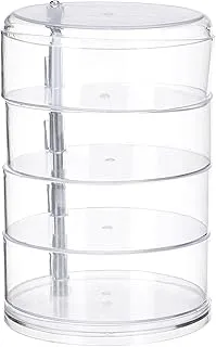 Acrylic 4 door organizer- assorted color
