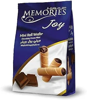 Memories Choco Mini Roll Wafer 115g