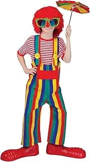 Striped Clown Overalls