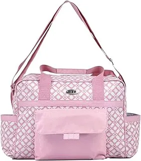 KiKo 01-11402 Luxury Mamy Diaper Bag, Pink