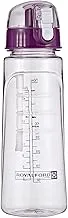Royalford 750ml Water Bottle - Reusable Water Bottle Wide Mouth with Hanging Clip | Printed Bottle | Perfect while Travelling, Camping, Trekking & More
