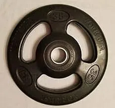 York Weight Plate 35Lb Rubber Iso Grip 29024 @Fs