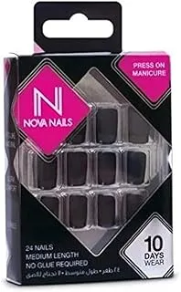 اضغط على Nova Nails على أسود غير لامع