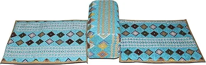 Biki Arm-Rest-6 Picnic and Camping Mat with Armrest, Multicolor