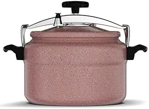 9L Granite & Aluminium Arabic Pressure Cooker Pink RE-614