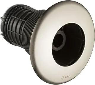 دلتا صنبور T50010-SS زخرفة رذاذ الجسم، ستانلس ستيل، 2.50 × 0.41 × 2.50 بوصة