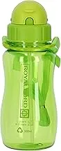 Royalford 500ml Water Bottle - Reusable Water Bottle Wide Mouth with Hanging Clip | Transparent Bottle | Perfect while Travelling, Camping, Trekking & More