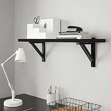 Home gallery wall shelf 80x42 cm black