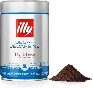 Illy 3539 Ground Coffee Decaf 250 g - Pack of 1