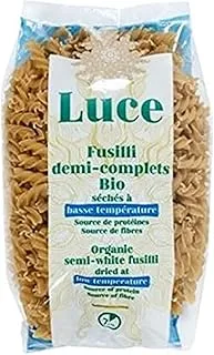 LUCE/ORGANIC 500G SEMI-WHITE FUSILLI