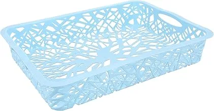 El Yassin Plastic Vegetables Basket, 33 x 8 cm - Assorted Colors