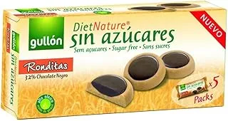 Gullon Zero Sugar Free Ronditas Chocolate Biscuits, 186 gm