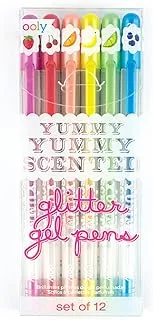 أولي، Yummy Yummy Glitter Gel أقلام رصاص ، مجموعة من 12