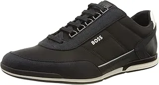 BOSS Mens Saturn lowp flny , Color: Dark Blue401, Size: 39.5 EU