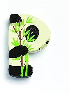 Djeco P Shaped Animals Door Wooden Letter