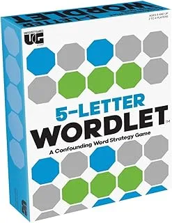 University Games | 5 Letter Wordlet Word Puzzle Game, Based on The Popular Daily Online Word Puzzle Game, Great for Parties, Family Game Night and More, for 2 to 4 Players Ages 8 and Up