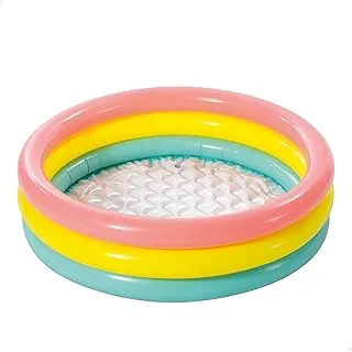 Intex Sunset Glow Baby Pool, Multicolor, (86x25 Cm) - 58924NP