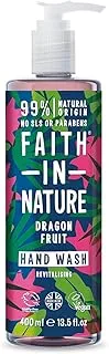 Faith In Nature Natural Dragon Fruit Hand Wash, Revitalising, Vegan And Cruelty Free, No Sls Or Parabens, 400 ML