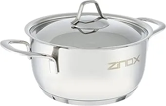 Zinox elegant pot 18 Silver ZPE18