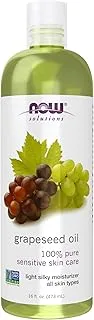 Now Grapeseed Oil 473Ml