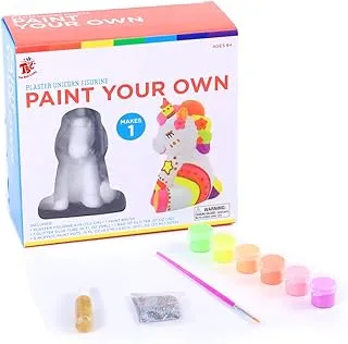 TBC The Best Crafts 6 Paints Glitter Plaster Figurine